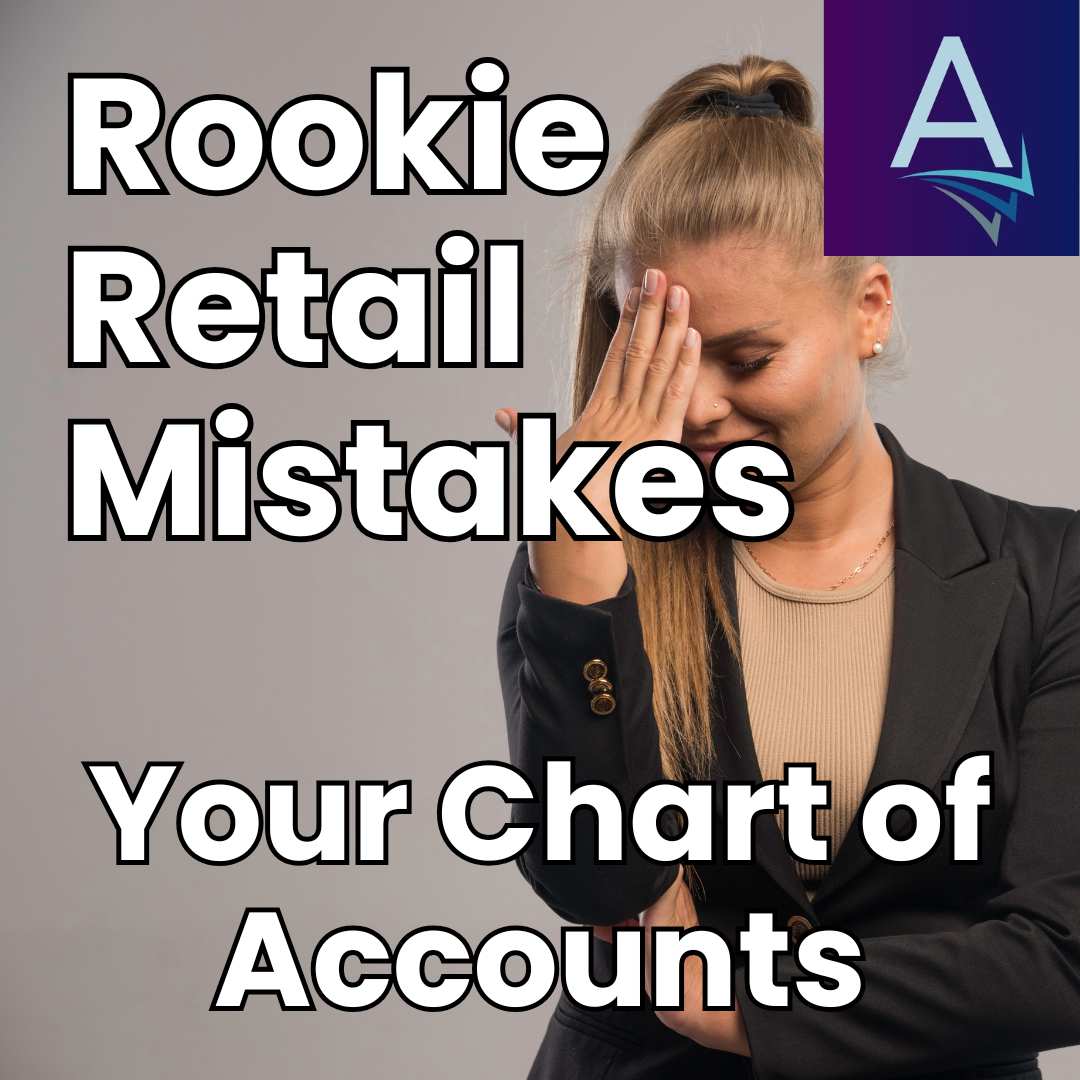 Mistakes Retail Business Owners Make with their Chart of Accounts